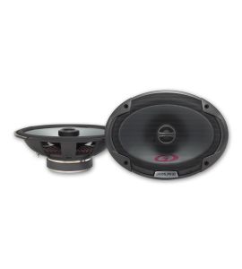 Alpine SPG-69C2 coaxial speakers (164x235 mm).