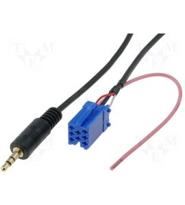 Becker, Blaupunkt, VDO (Mini ISO - Jack) adapter AUX
