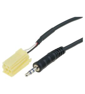 Smart ForTwo, Lancia, Fiat... (Mini ISO - Jack) adapter AUX