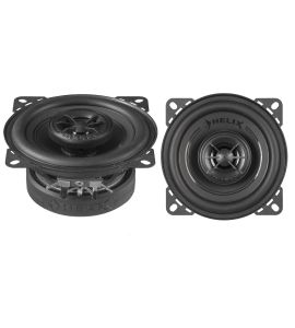 Helix F 4X coaxial speakers (100 mm).